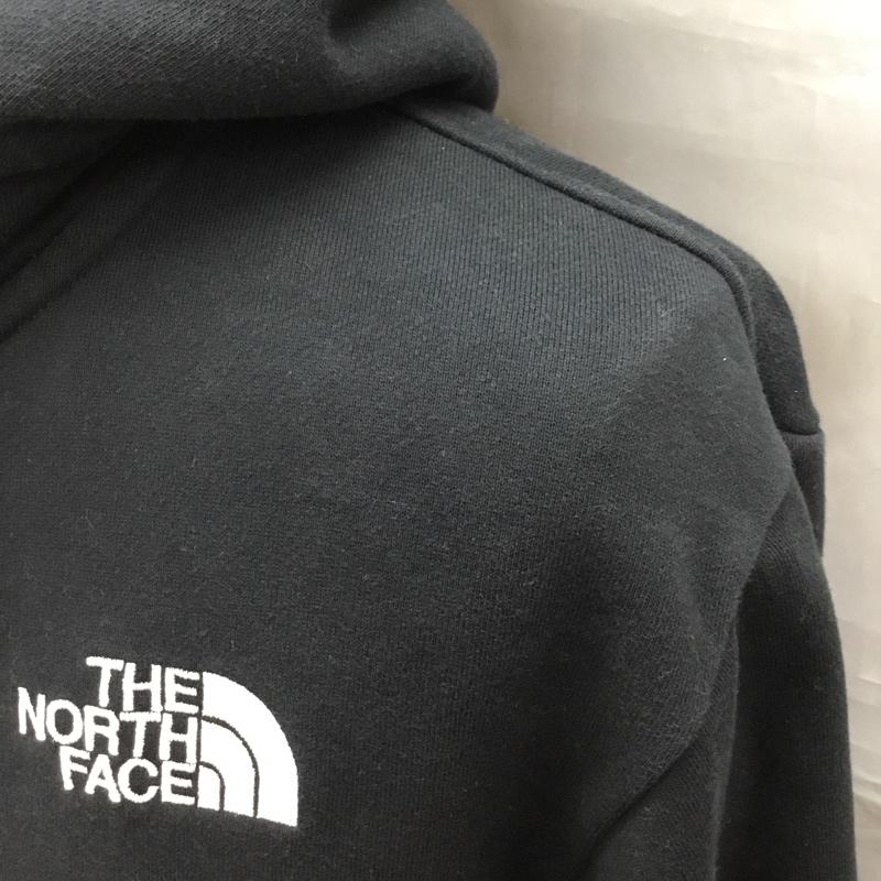 ザノースフェイス THE NORTH FACE パーカー 長袖 nt62130 REARVIEWFULLZIPHOODIE ジップアップパーカー L ロゴ、文字 黒 / ブラック /  メンズ USED 古着 中古 10121522