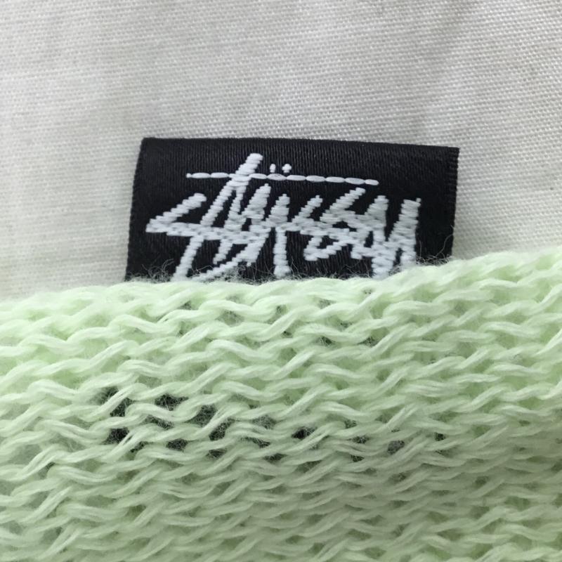 ステューシー STUSSY ニット、セーター 長袖 Light Sensitive Sweater M 無地 薄緑 / ライトグリーン /  メンズ USED 古着 中古 10138534