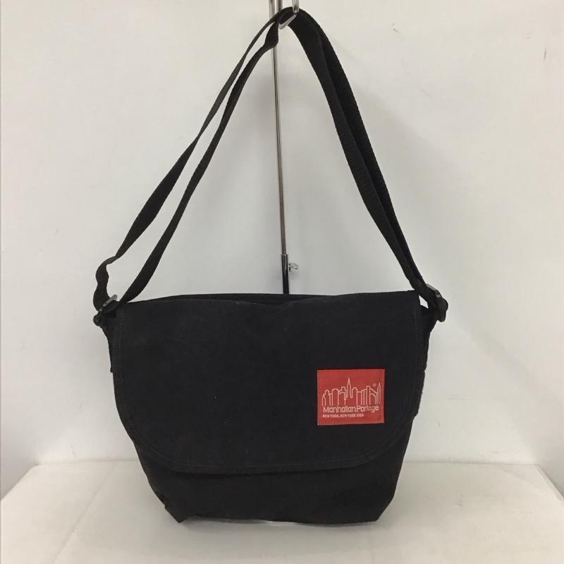 マンハッタンポーテージ Manhattan Portage ショルダーバッグ ショルダーバッグ メッセンジャーバッグ ロゴ、文字 黒 / ブラック /  メンズ USED 古着 中古 10146260