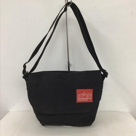 マンハッタンポーテージ Manhattan Portage ショルダーバッグ ショルダーバッグ メッセンジャーバッグ ロゴ、文字 黒 / ブラック /  メンズ USED 古着 中古 10146260
