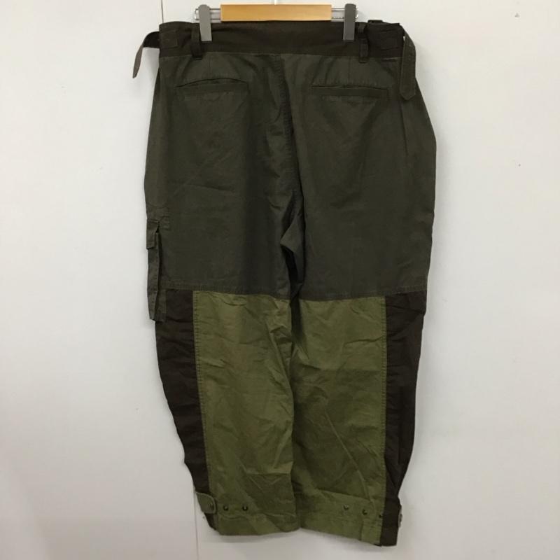 グラム glamb パンツ ワークパンツ、ペインターパンツ ミリタリーパンツ ワイドパンツ カジュアルパンツ ストレートパンツ L 無地 カーキ / カーキ /  メンズ USED 古着 中古 10115154