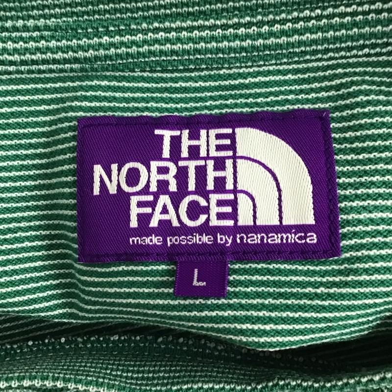 ザ ノースフェイス パープルレーベル THE NORTH FACE PURPLE LABEL Tシャツ 半袖 L 無地 緑 / グリーン /  メンズ USED 古着 中古 10128261