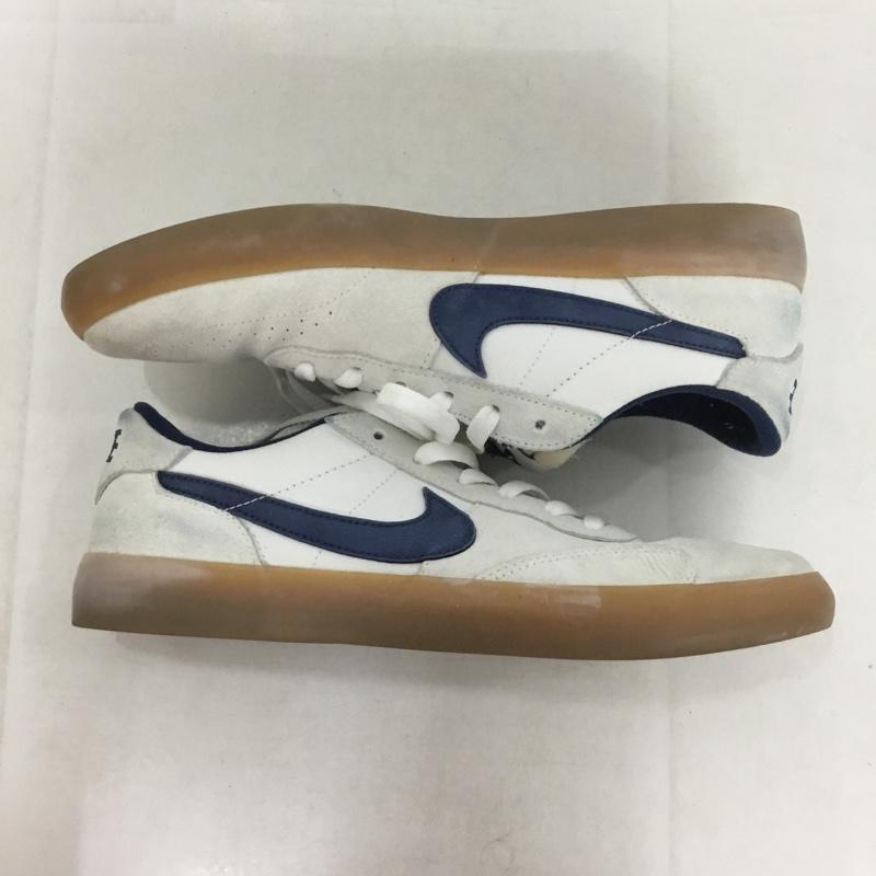 ナイキ NIKE スニーカー スニーカー CD5010-102 SB ヘリテージ バルク 27.5cm 27.5cm ロゴ、文字 紺 / ネイビー / X アイボリー / アイボリー /  メンズ USED 古着 中古 10140598