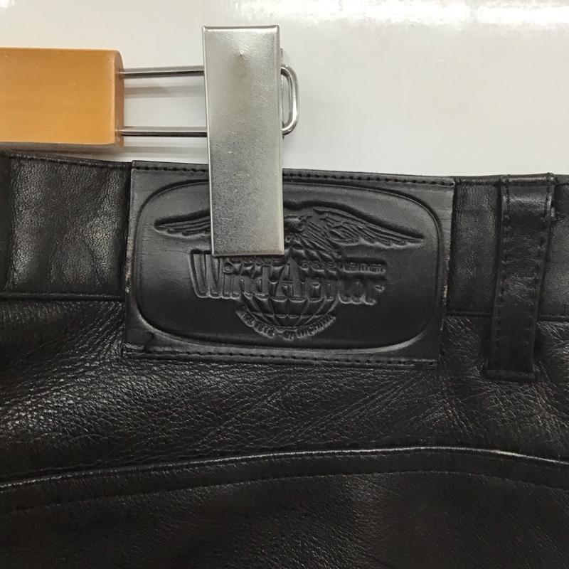 ウインドアーマー WIND ARMOR パンツ ワークパンツ、ペインターパンツ レザーパンツ ワイドパンツ カジュアルパンツ バイカーパンツ 無地 黒 / ブラック /  メンズ USED 古着 中古 10112070