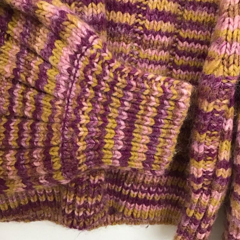 スライ SLY ニット、セーター 長袖 030FAZ70-2980 グラデーション ミドルゲージ トップス ニット FREE  マルチカラー / マルチカラー /  レディース USED 古着 中古 10147238