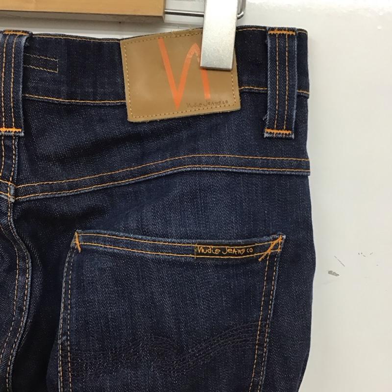 ヌーディージーンズ Nudie Jeans パンツ デニム、ジーンズ デニムパンツ スリムパンツ カジュアルパンツ ストレッチパンツ 32インチ 無地 インディゴ / インディゴ /  メンズ USED 古着 中古 10138083