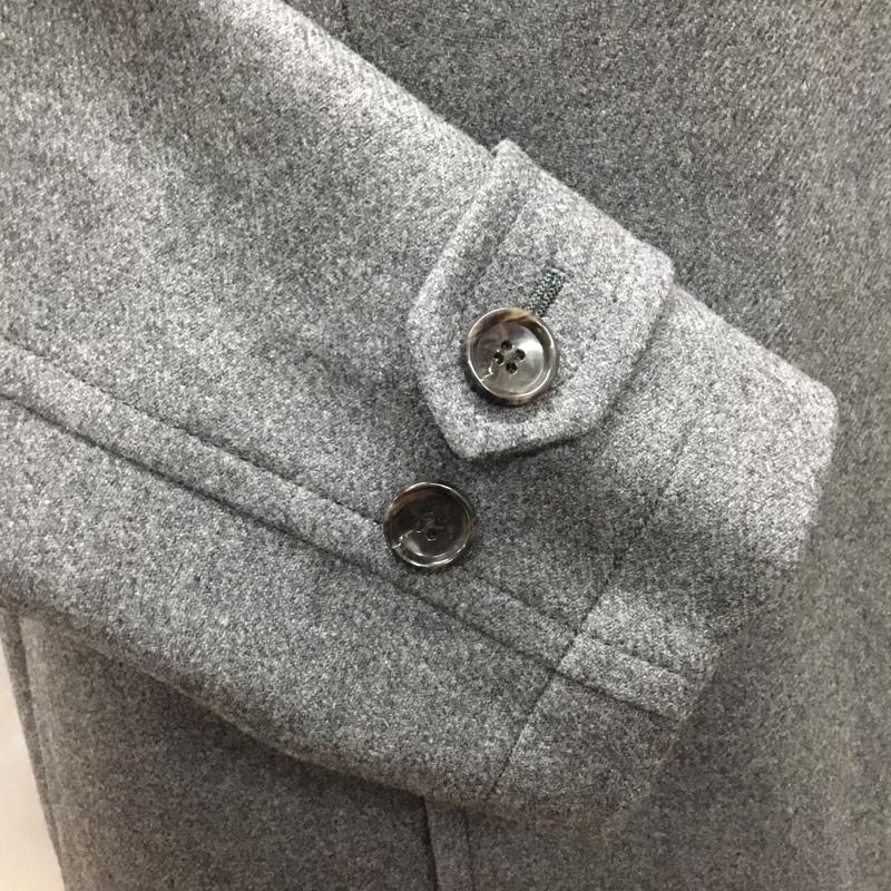 アデイインザライフ ユナイテッドアローズ A day in the life UNITED ARROWS コート コート一般 ロングコート ロングジャケット カラージャケット アウター L 無地 灰 / グレー /  メンズ USED 古着 中古 10121785