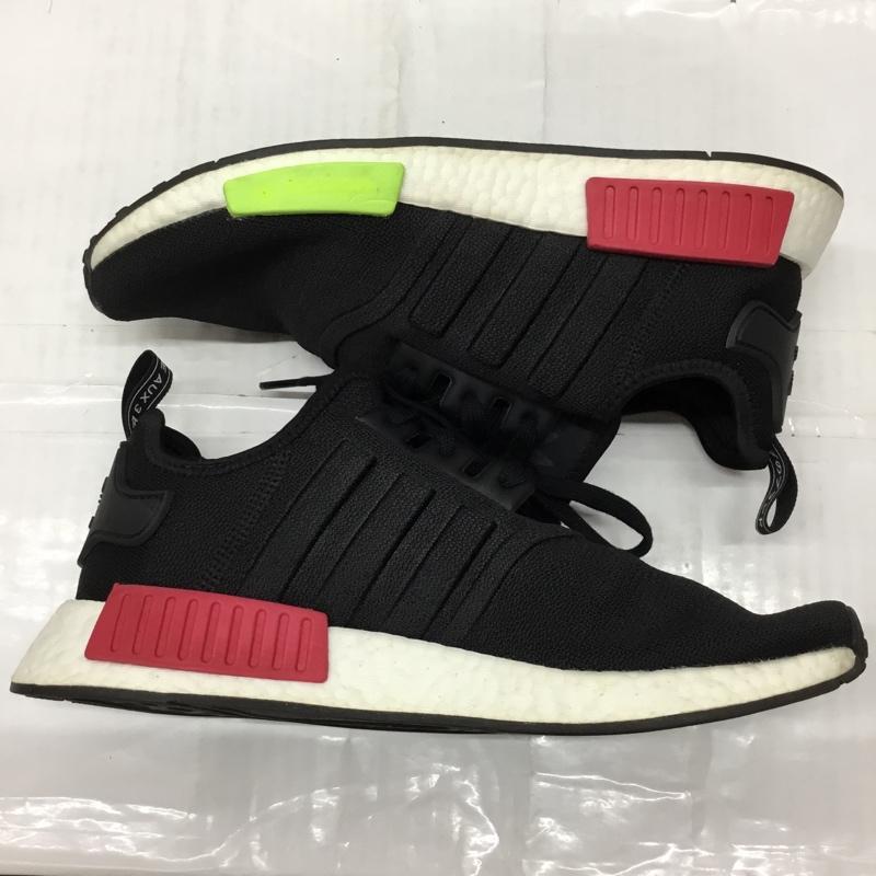 アディダス adidas スニーカー スニーカー EE5100 27.5cm 27.5cm ロゴ、文字 黒 / ブラック / X 白 / ホワイト / X 桃 / ピンク / X 薄緑 / ライトグリーン /  メンズ USED 古着 中古 10112863