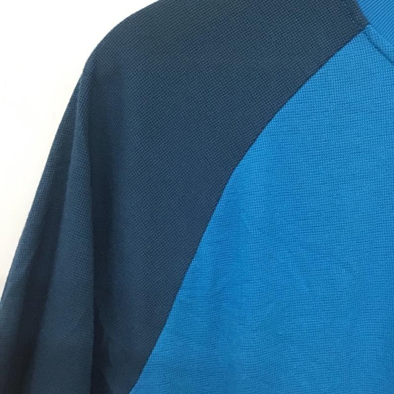 パタゴニア patagonia Tシャツ 半袖 半袖カットソー プリントTシャツ クルーネックカットソー スポーツウェア M ロゴ、文字 青 / ブルー /  メンズ USED 古着 中古 10148227