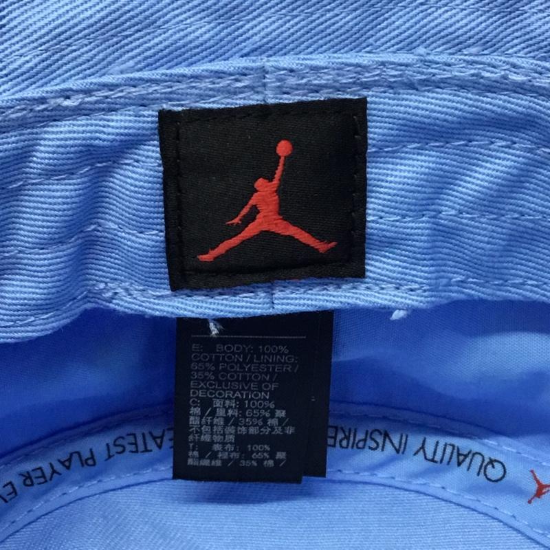 エアジョーダン AIR JORDAN 帽子 ハット DX6483-496 UNION バケットハット ロゴ、文字 水色 / ライトブルー /  メンズ USED 古着 中古 10109167
