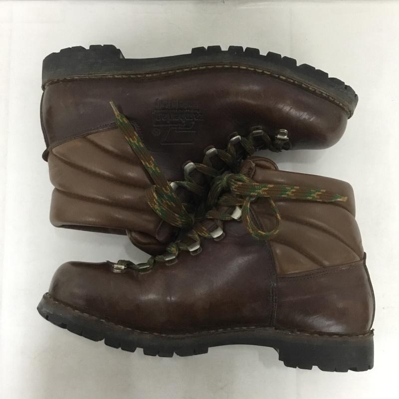 ザンバラン ZAMBERLAN アウトドアシューズ アウトドアシューズ 265 登山靴 トレッキングブーツ 41 ロゴ、文字 茶 / ブラウン /  メンズ USED 古着 中古 10141036