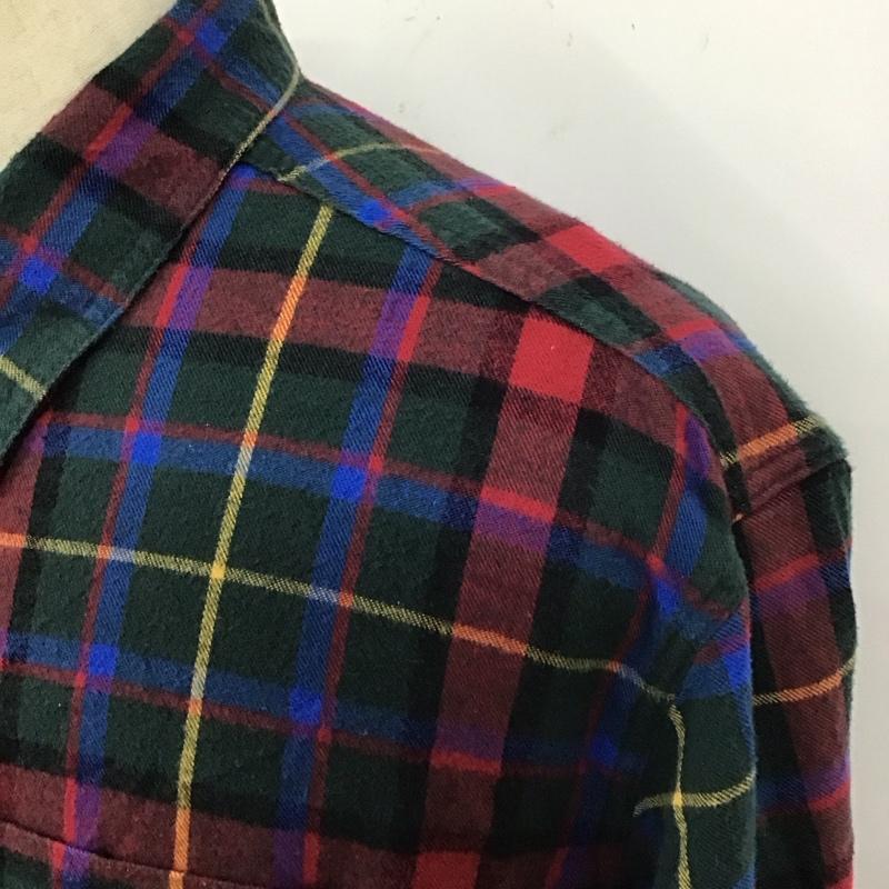 エルエルビーン L.L.Bean シャツ、ブラウス 長袖 長袖シャツ カラーシャツ ポケットシャツ 長袖カットソー チェックシャツ XL チェック マルチカラー / マルチカラー /  メンズ USED 古着 中古 10118283