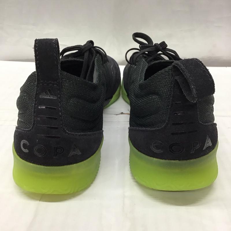 アディダス adidas スニーカー スニーカー COPA 19.1 BB8092 フットサルシューズ 27.5cm 27.5cm ロゴ、文字 黒 / ブラック / X 黄緑 / イエローグリーン /  メンズ USED 古着 中古 10118767
