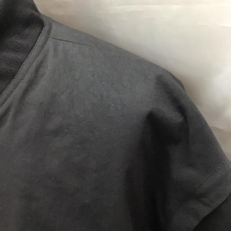 ウィム バイ リドム WYM LIDNM ジャケット、上着 ジャンパー、ブルゾン wyjk942 DETACHABLE NYLON GABA FLIGHT BLOUSON L 無地 黒 / ブラック /  メンズ USED 古着 中古 10122096