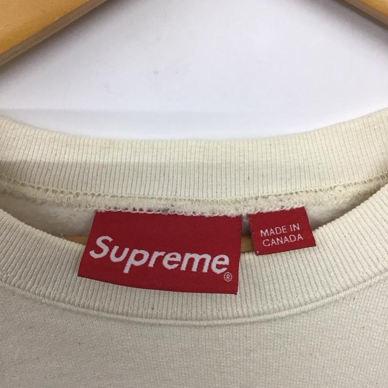 シュプリーム Supreme トレーナー 長袖 20AW AerialCrewneck スウェット トレーナー S プリント アイボリー / アイボリー /  メンズ USED 古着 中古 10140765