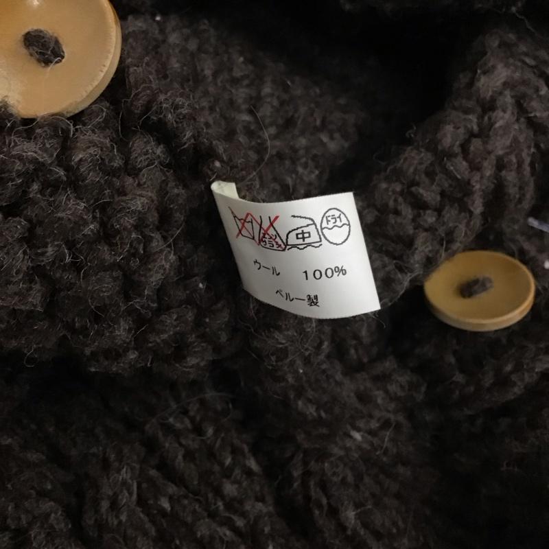 ラグシスタ rag sista カーディガン 半袖 無地 茶 / ブラウン /  レディース USED 古着 中古 10114151