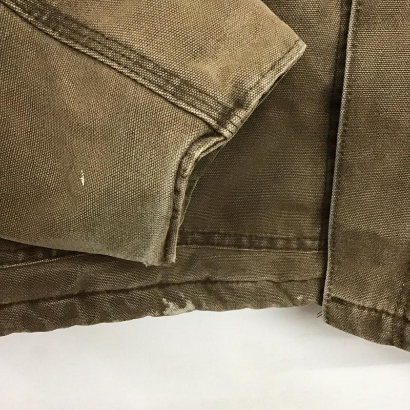 カーハート Carhartt ジャケット、上着 ジャケット、ブレザー ジップアップジャケット アウター 古着 80s 90s arctic traditional usa製 モカ L ロゴ、文字 マルチカラー / マルチカラー /  メンズ USED 古着 中古 10137107