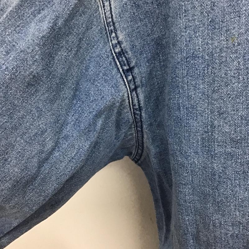 ラルフローレン RALPHLAUREN シャツ、ブラウス 長袖 長袖シャツ カラーシャツ デニムシャツ カジュアルシャツ M ロゴ、文字 インディゴ / インディゴ /  メンズ USED 古着 中古 10108498