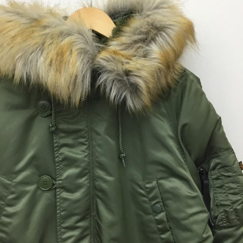 アルファインダストリー Alpha Industries ジャケット、上着 フライトジャケット 20094-503 L 無地 カーキ / カーキ /  メンズ USED 古着 中古 10140003