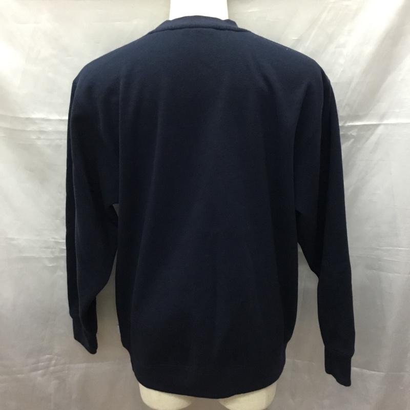プロクラブ PRO CLUB トレーナー 長袖 M 無地 紺 / ネイビー /  メンズ USED 古着 中古 10113440