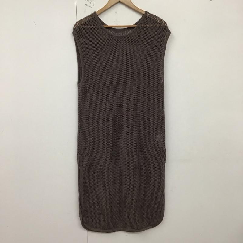 セレクトモカ select MOCA ワンピース ロングスカート FREE 無地 茶 / ブラウン /  レディース USED 古着 中古 10129140