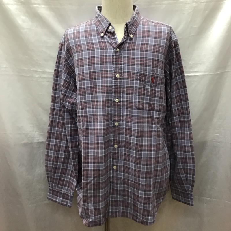 ラルフローレン RALPHLAUREN シャツ、ブラウス 長袖 XL チェック マルチカラー / マルチカラー /  メンズ USED 古着 中古 10122049