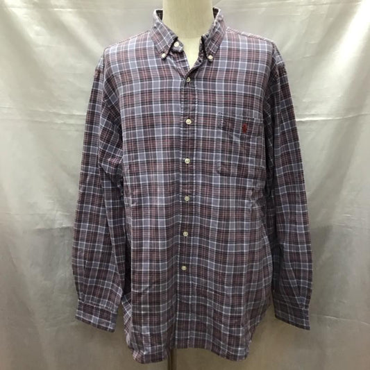 ラルフローレン RALPHLAUREN シャツ、ブラウス 長袖 XL チェック マルチカラー / マルチカラー /  メンズ USED 古着 中古 10122049