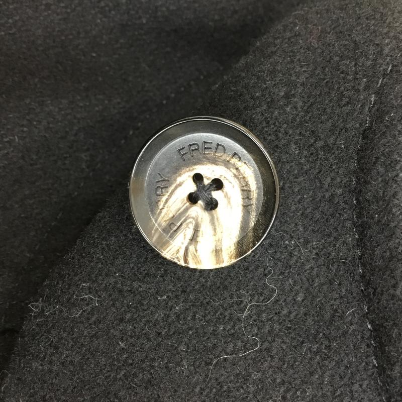 フレッドペリー FRED PERRY コート コート一般 ダッフルコート M 無地 黒 / ブラック /  メンズ USED 古着 中古 10119978