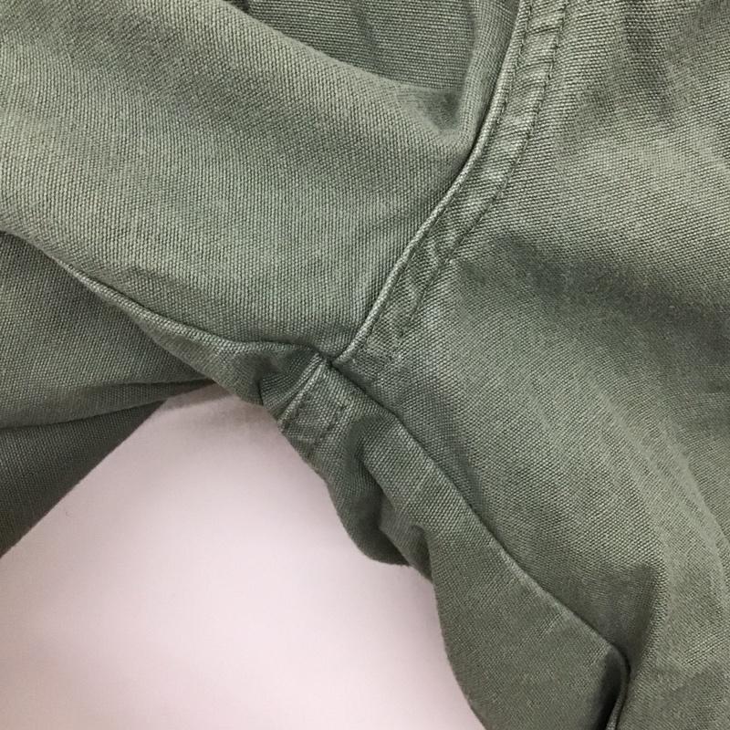 コロンビア Columbia パンツ ショートパンツ AM4030 カーゴパンツ ワークパンツ 36 ロゴ、文字 カーキ / カーキ /  メンズ USED 古着 中古 10139453
