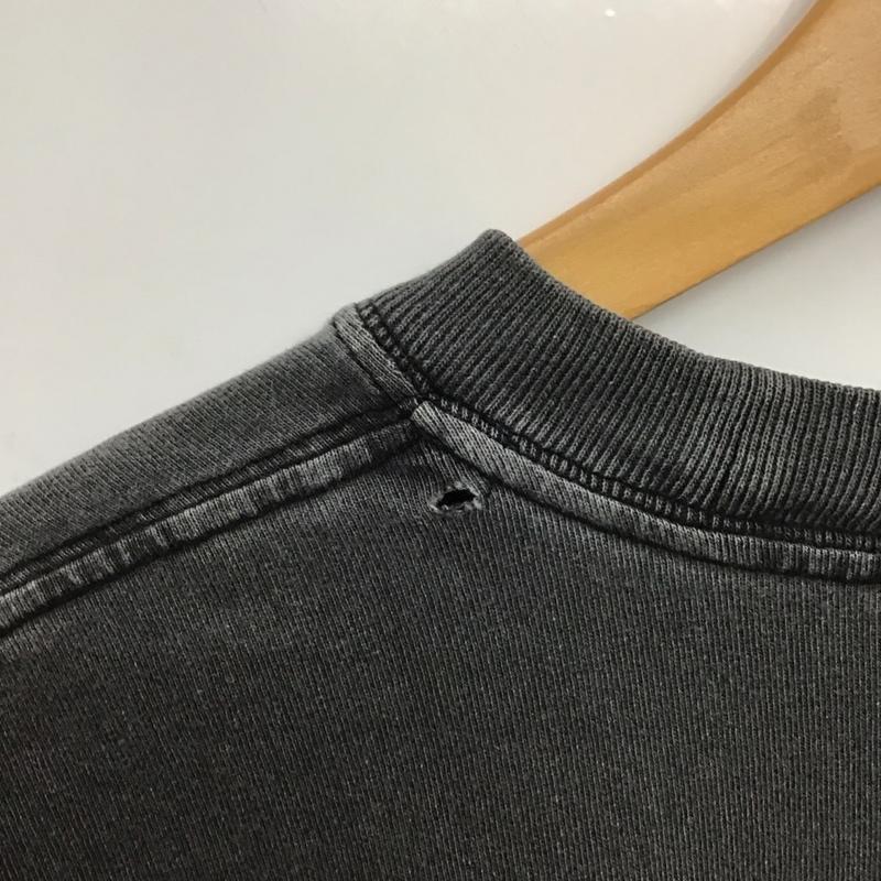 カーハート Carhartt シャツ、ブラウス 半袖 XL ロゴ、文字 チャコールグレー / チャコールグレー /  メンズ USED 古着 中古 10143244