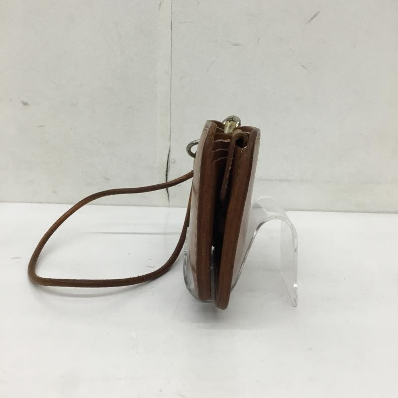 ユーズドクロージング used clothes 財布 二つ折り 黒羽 無地 茶 / ブラウン /  メンズ USED 古着 中古 10136218