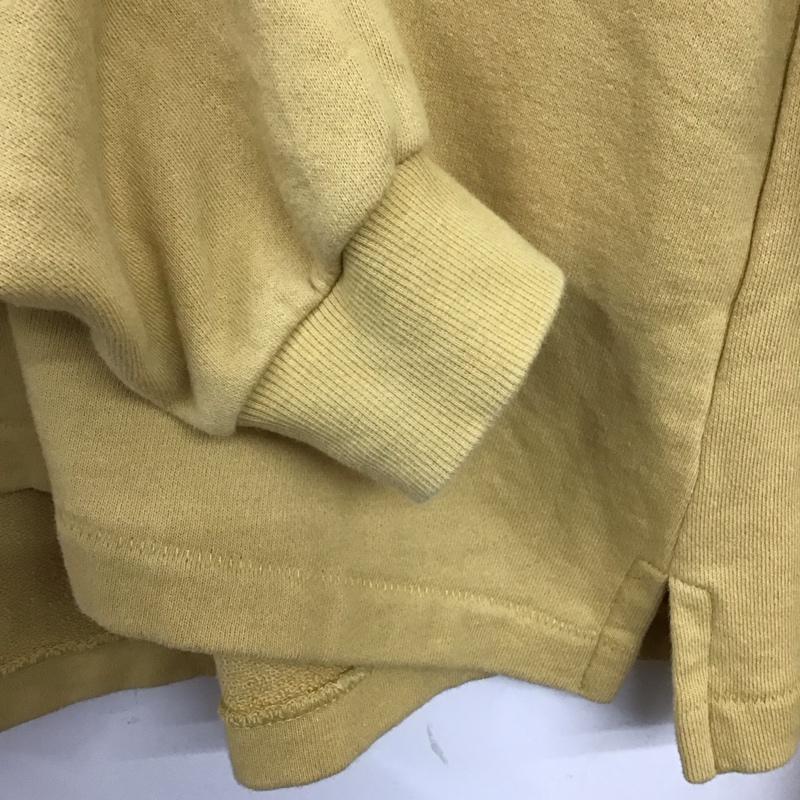 マウジー MOUSSY トレーナー 長袖 010eaq90-5460 FREE 無地 黄 / イエロー /  レディース USED 古着 中古 10120171