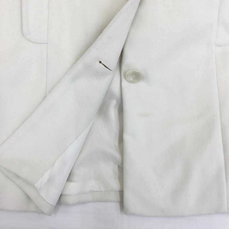 アースミュージックアンドエコロジー earth music&ecology コート コート一般 14147I31010 M 無地 アイボリー / アイボリー /  レディース USED 古着 中古 10142542