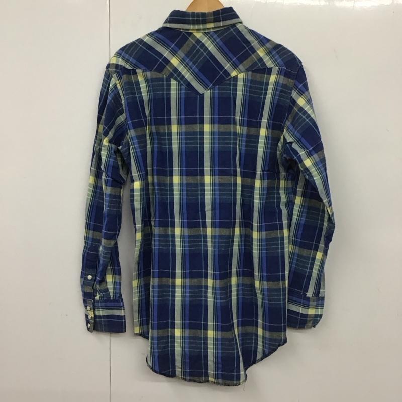 ラングラー Wrangler シャツ、ブラウス 長袖 長袖シャツ チェックシャツ カラーシャツ XL チェック マルチカラー / マルチカラー /  メンズ USED 古着 中古 10131443