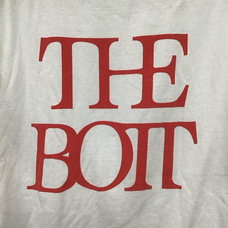 ボット BoTT Tシャツ 半袖 半袖カットソー プリントTシャツ クルーネックカットソー L ロゴ、文字 白 / ホワイト /  メンズ USED 古着 中古 10148383