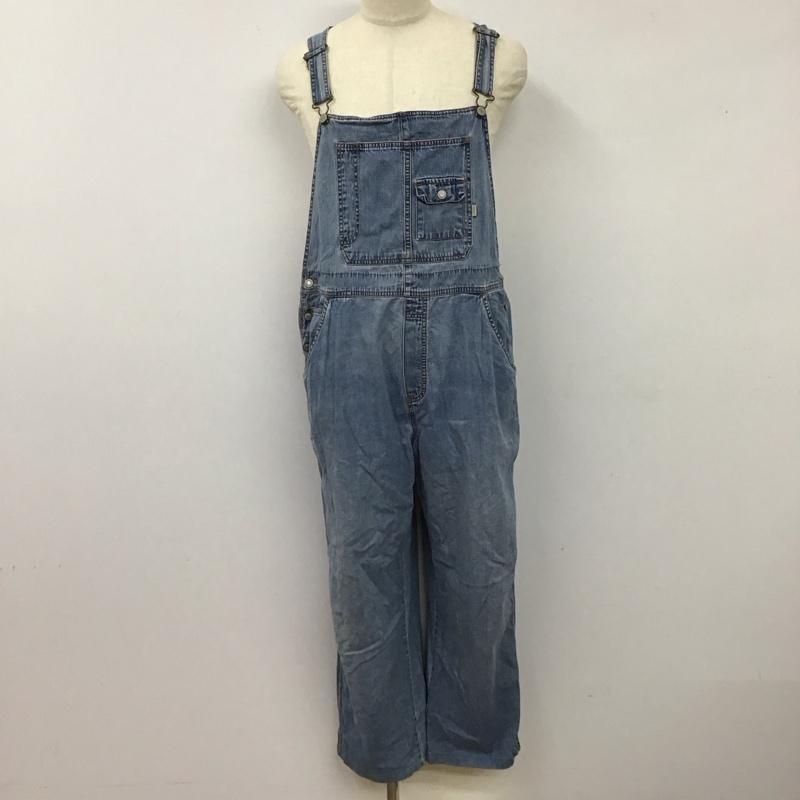 オールドネイビー OLD NAVY サロペット・オーバーオール サロペット、オーバーオール オーバーオール オールインワン デニムスカート つなぎ サロペット ロングスカート 無地 インディゴ / インディゴ /  メンズ USED 古着 中古 10116404