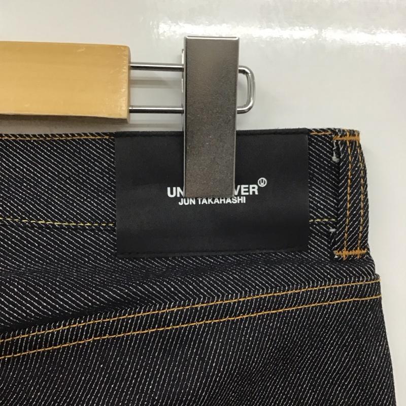 アンダーカバー UNDERCOVER パンツ デニム、ジーンズ デニムパンツ ストレートパンツ カジュアルパンツ 1 無地 インディゴ / インディゴ /  メンズ USED 古着 中古 10124523