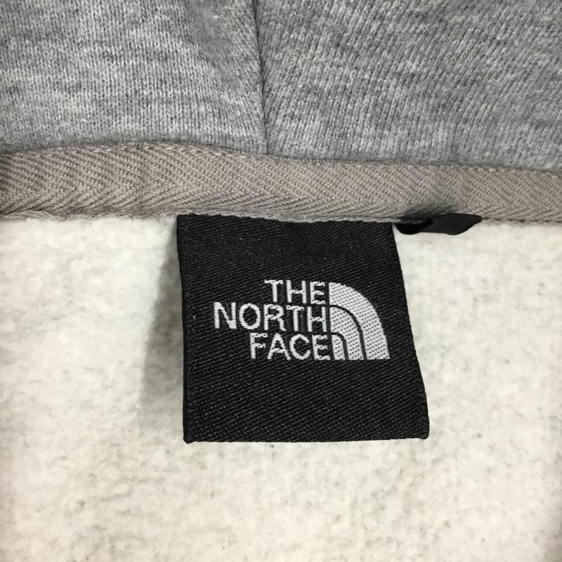 ザノースフェイス THE NORTH FACE パーカー 長袖 nt11530 REARVIEWFULLZIPHOODIE ジップアップパーカー 長袖パーカー フード付きパーカー M ロゴ、文字 灰 / グレー /  メンズ USED 古着 中古 10116122