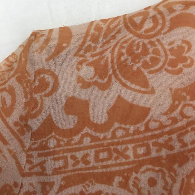 アクネストゥディオズ Acne Studios カットソー 長袖 BEAMS　シアータートルネック S ペイズリー 橙 / オレンジ /  レディース USED 古着 中古 10142217