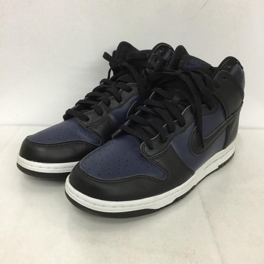 ナイキ NIKE スニーカー スニーカー DJ0383-400 DUNK HI F FRAGMENT DESIGN TOKYO 28cm 28.5cm ロゴ、文字 黒 / ブラック / X 紺 / ネイビー /  メンズ USED 古着 中古 10130179