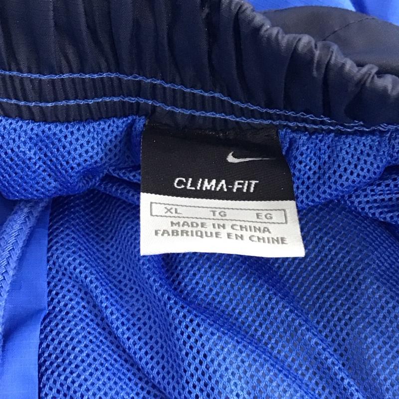 ナイキ NIKE パンツ ワークパンツ、ペインターパンツ ワイドパンツ ナイロンパンツ カジュアルパンツ スポーツウェア 00s XL ロゴ、文字 青 / ブルー /  メンズ USED 古着 中古 10141922