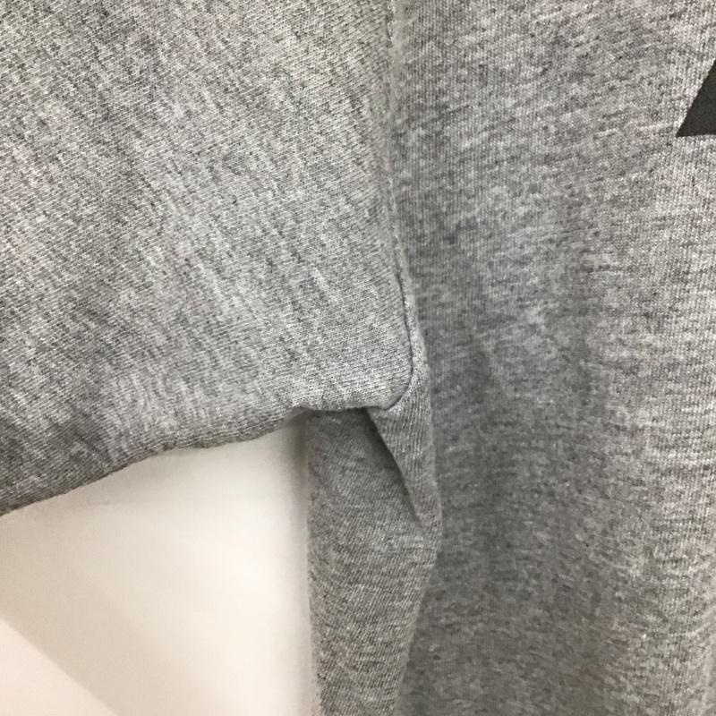 古着 USED Tシャツ 半袖 半袖カットソー プリントTシャツ クルーネックカットソー L ロゴ、文字 灰 / グレー /  メンズ USED 古着 中古 10148013