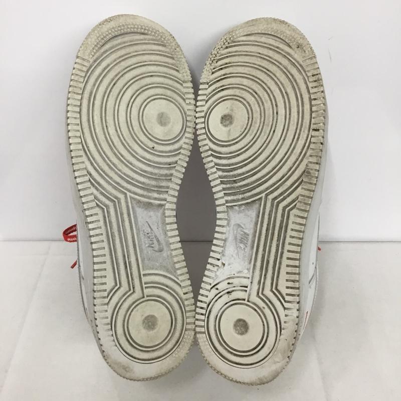 シュプリーム Supreme スニーカー スニーカー CU9225-100 AIR FORCE 1 LOW NIKE 27.5cm 27.5cm ロゴ、文字 白 / ホワイト /  メンズ USED 古着 中古 10140594