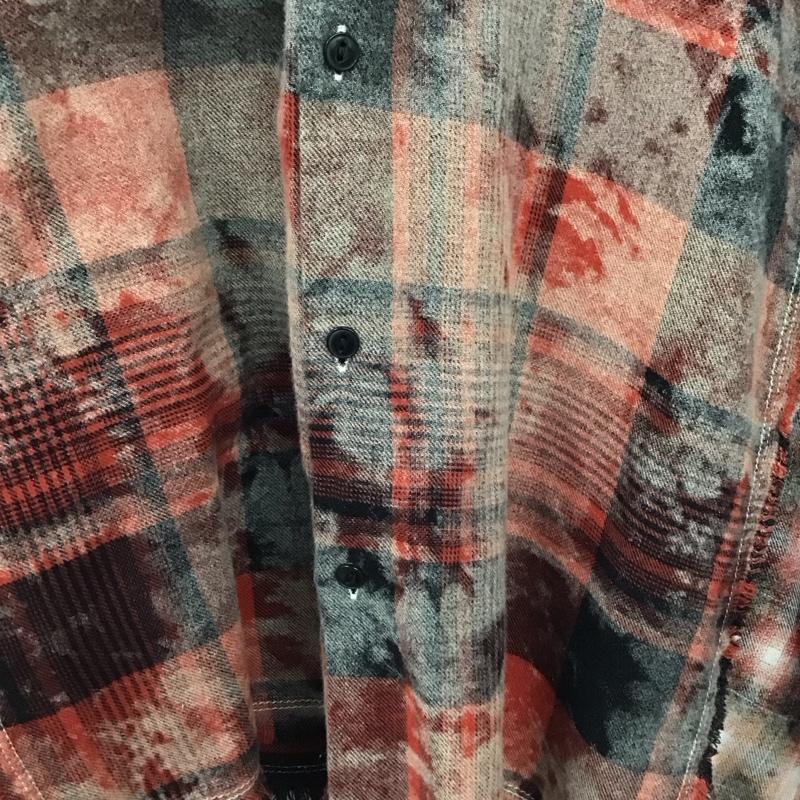 ニコアンド niko and... シャツ、ブラウス 長袖 長袖シャツ チェックシャツ カラーシャツ FREE チェック マルチカラー / マルチカラー /  レディース USED 古着 中古 10142478