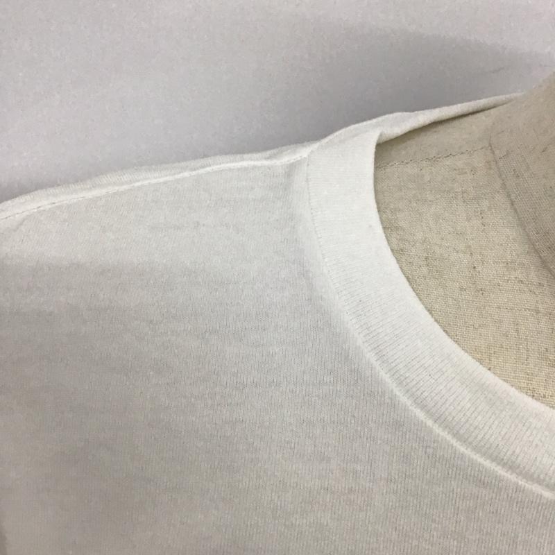 アベイシングエイプ A BATHING APE Tシャツ 半袖 1k73110919 リバティウォークLBWKカタカナカレッジティー プリントTシャツ プリント 白 / ホワイト /  メンズ USED 古着 中古 10124082