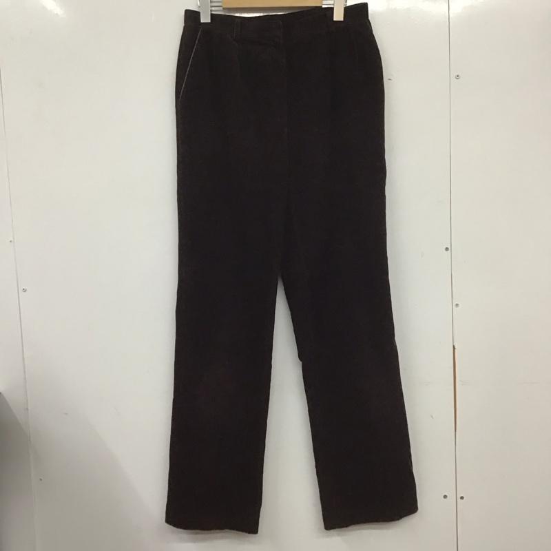 バーバリーロンドン Burberry London パンツ スラックス コーデュロイ 無地 茶 / ブラウン /  レディース USED 古着 中古 10139963