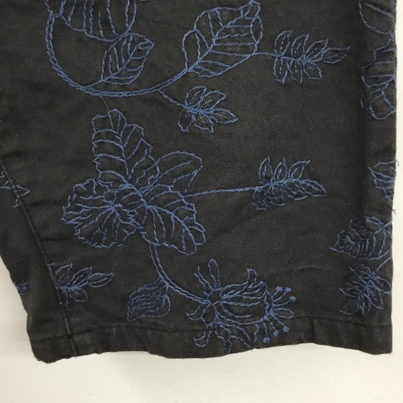 インディアンモトサイクル Indian Motocycle パンツ ショートパンツ ショートパンツ ハーフパンツ カジュアルパンツ 30インチ 刺繍 紺 / ネイビー /  メンズ USED 古着 中古 10110041