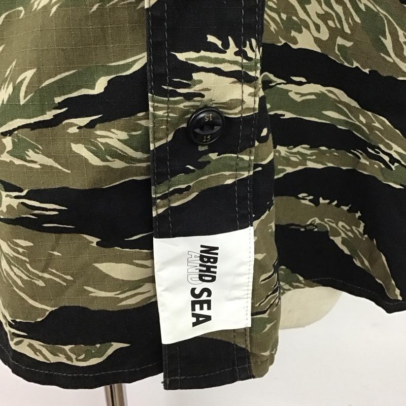 ネイバーフッド NEIGHBORHOOD シャツ、ブラウス 長袖 長袖シャツ カラーシャツ ポケットシャツ 長袖カットソー 総柄シャツ L 総柄 マルチカラー / マルチカラー /  メンズ USED 古着 中古 10124700