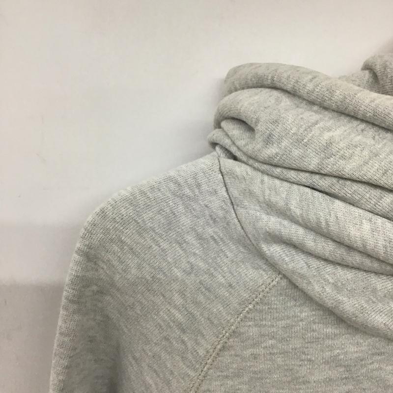 ゴーヘンプ GOHEMP パーカー 長袖 長袖トレーナー スウェット プルオーバー XL 無地 灰 / グレー /  メンズ USED 古着 中古 10143118