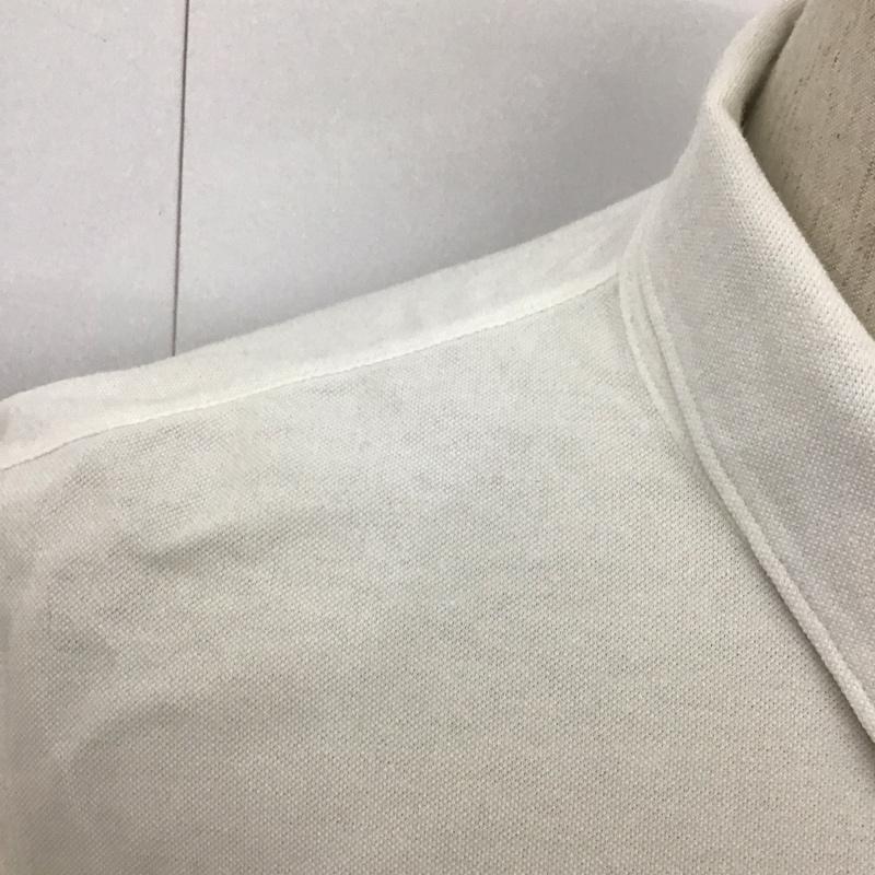 バーバリーロンドン Burberry London ポロシャツ 半袖 A1P28-722-01 胸ポケット LL ワンポイント 白 / ホワイト /  メンズ USED 古着 中古 10111843